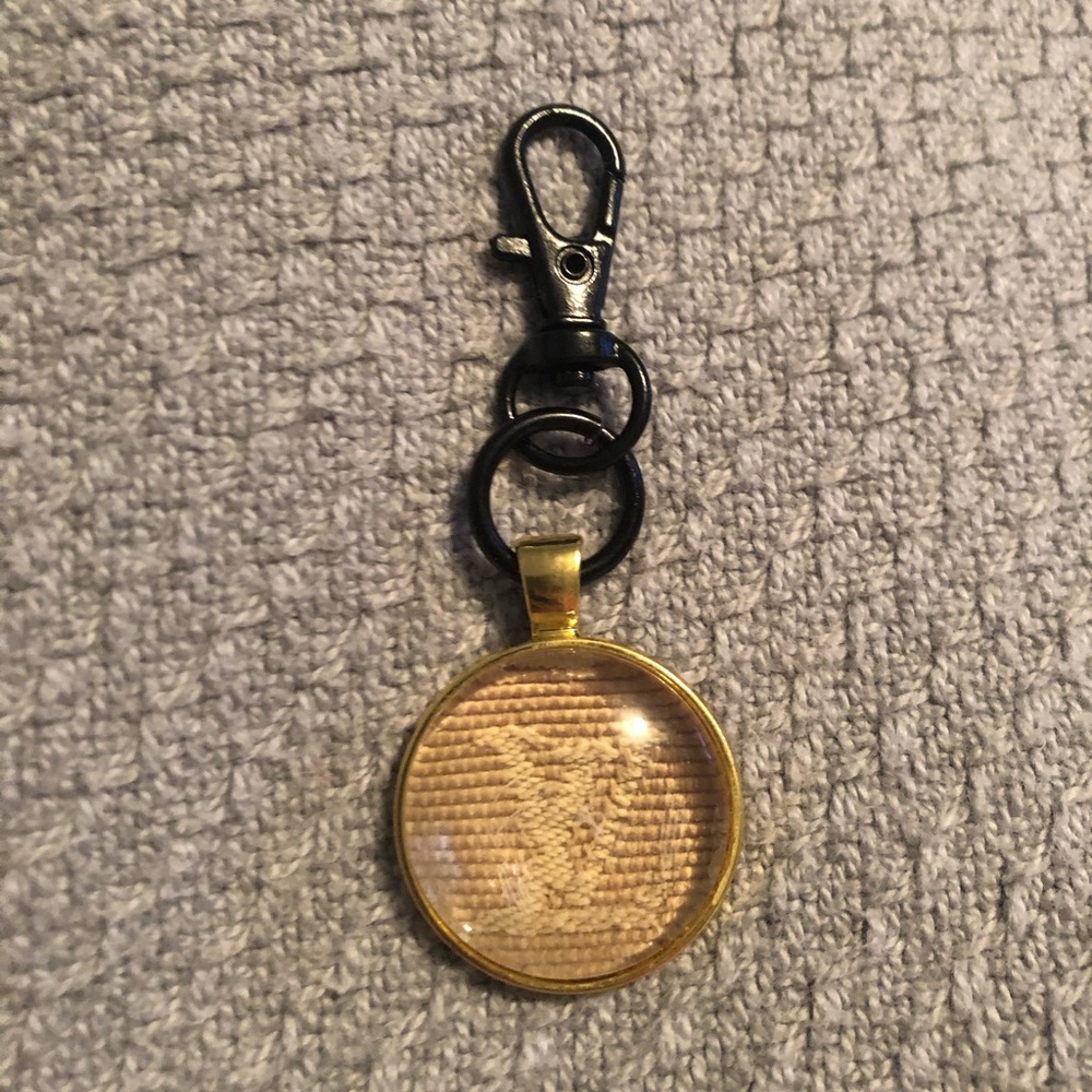 Handmade bag charm/key chain